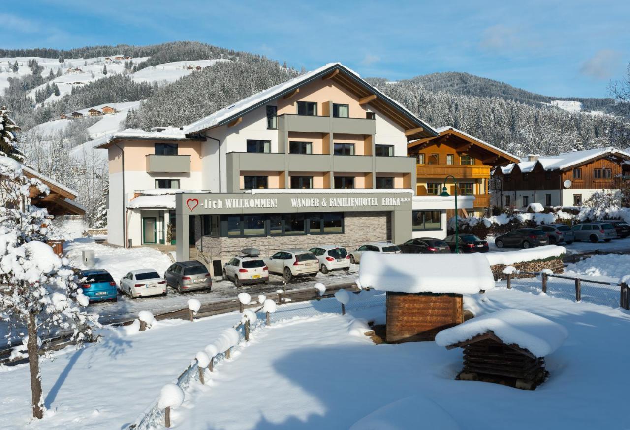 Wander- Und Familienhotel Erika Wagrain Exterior foto